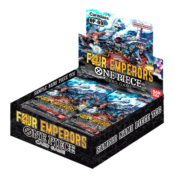 Caja de 24 Sobres One Piece Four Emperors OP09 - Inglés 🇬🇧