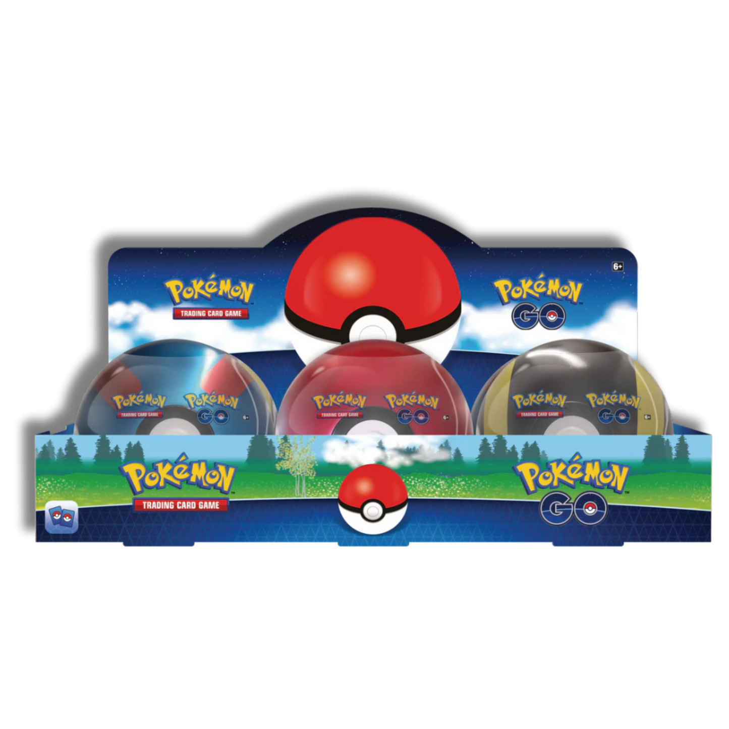Lata PokeBall Pokemon GO - Inglés 🇬🇧