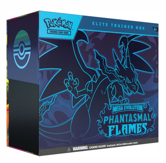 ETB Caja de Entrenador Élite Phantasmal Flames - Inglés 🇬🇧 y Español 🇪🇸