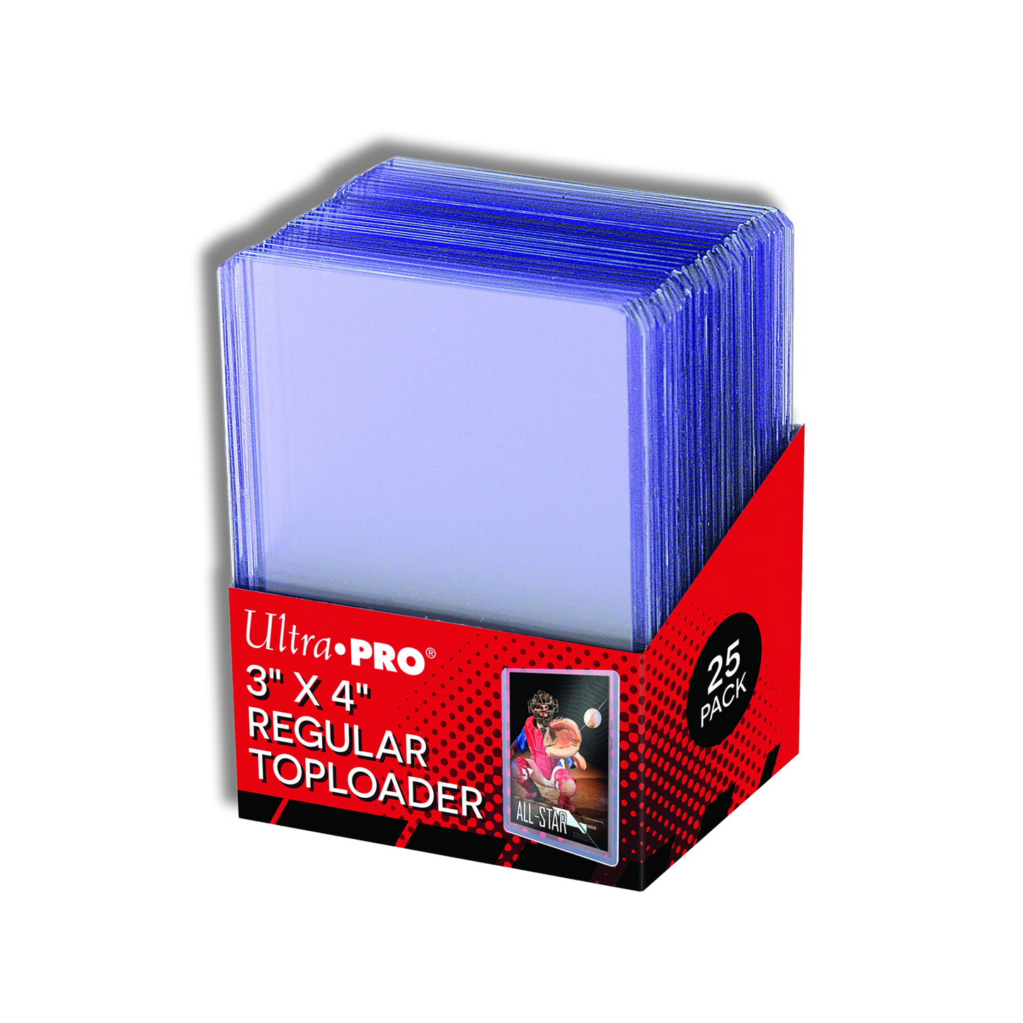 25 Fundas Regular TopLoader - Ultra Pro